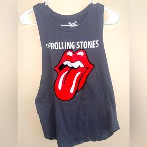 Rolling Stones by Bravado Razorback Tank size XL 15/17